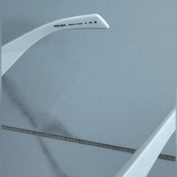 Prada White Sunglasses for Women - Picture 9 of 12